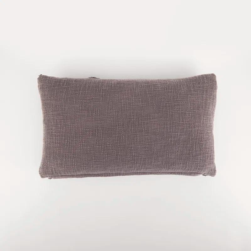 George Oliver Britney Ruffled Cotton Throw Pillow