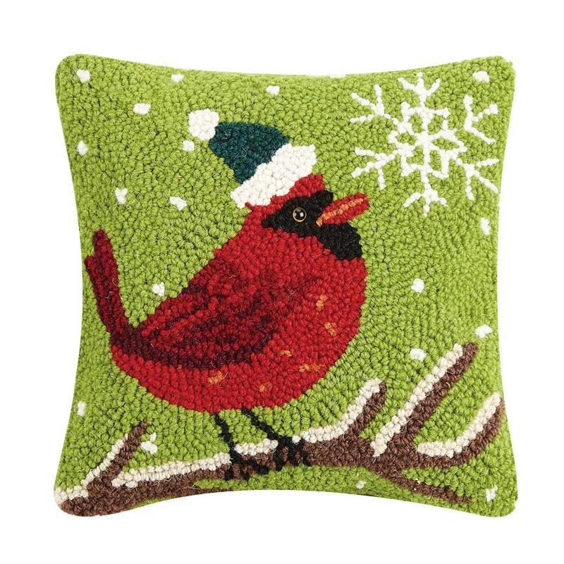 Mistletoe and Co. Throw Pillow