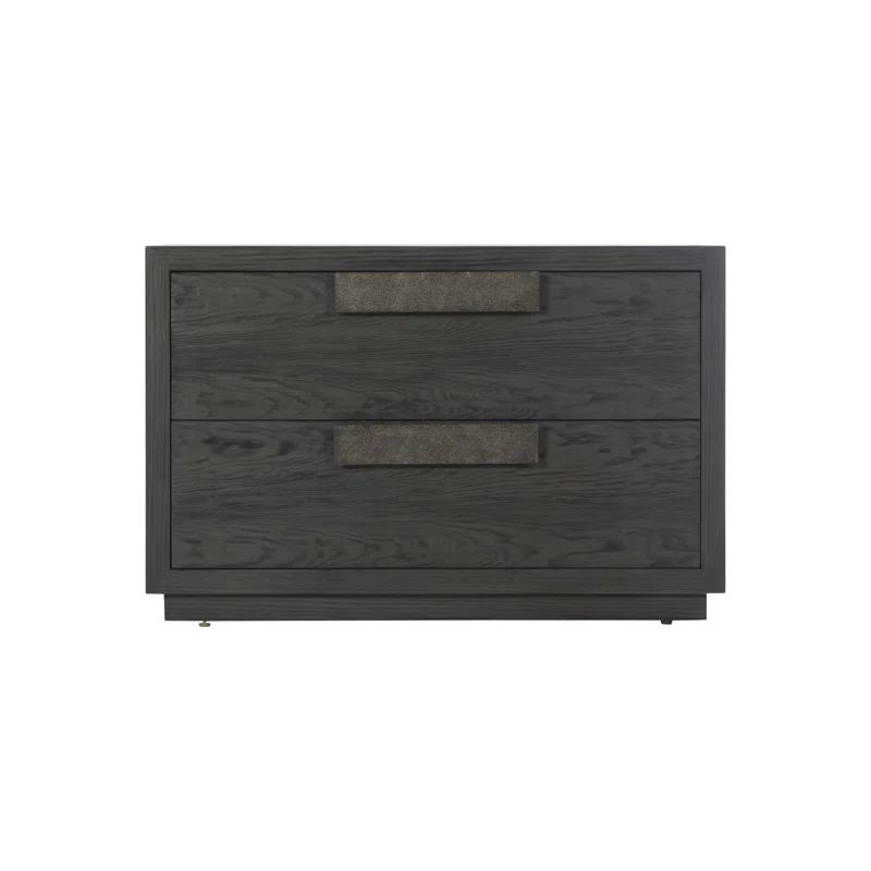 Keali 2 - Drawer Nightstand in Ebonized Pine
