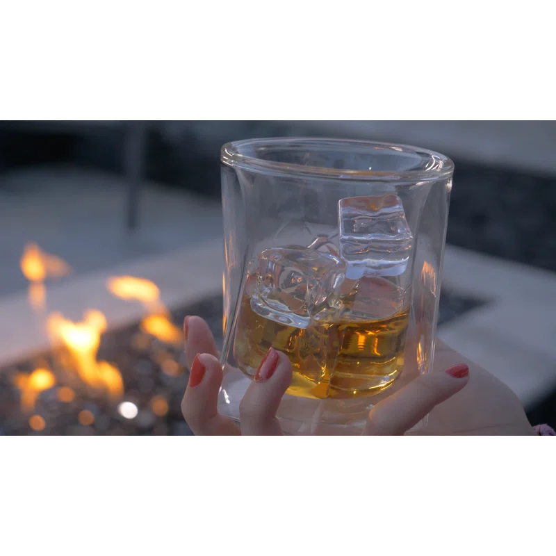 Lemonsoda Lemonsoda Double Wall Hexagon Whiskey Glasses