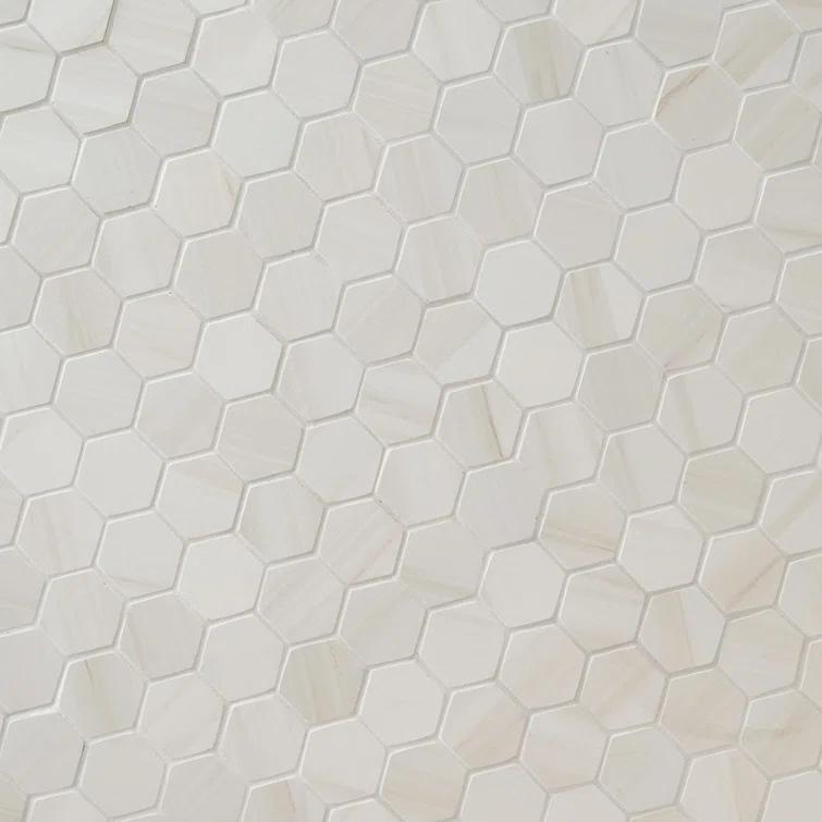 Ardena 12 in. x 12 in. Matte Porcelain Mosaic Floor and Wall Tile