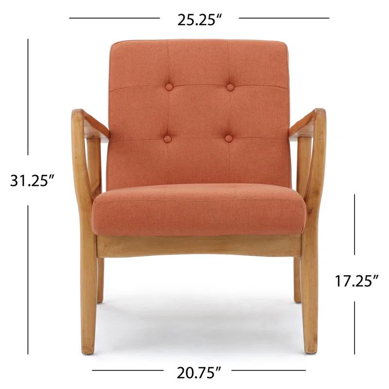 George Oliver Club Chair,Accent Chair,Modern Accent Chair,Armchair,Upholstered Wingback Chair
