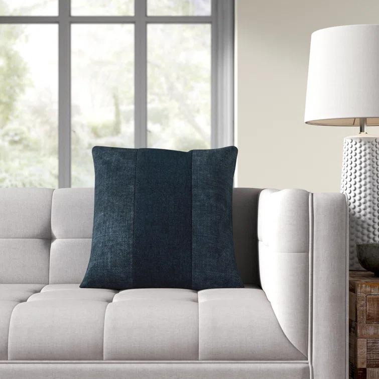Angie Pillow - Blue / 18" x 18" / Down