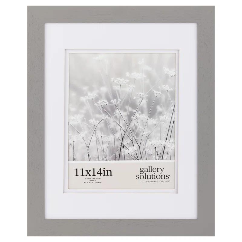 Gallery Solutions Wall Mount Double Airfloat Mat Picture Frame