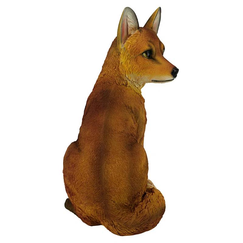 Design Toscano Woodie, the Woodland Fox Garden Statue