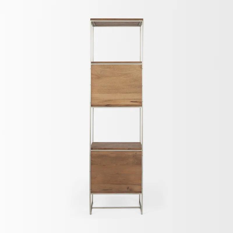 Sagan Narrow Etagere Bookcase