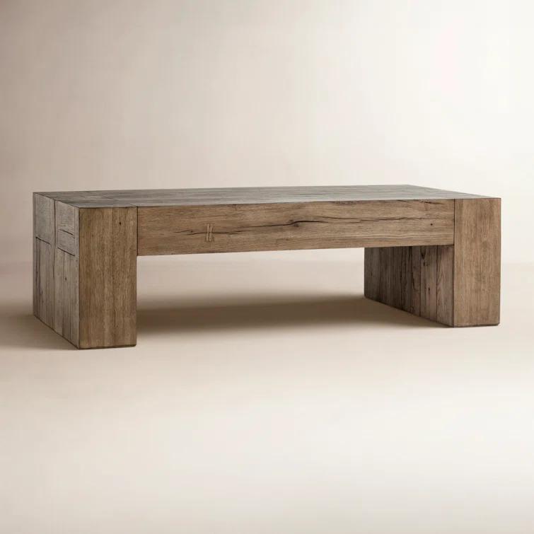 Raymond Rectangular Reclaimed Wood Coffee Table (60")