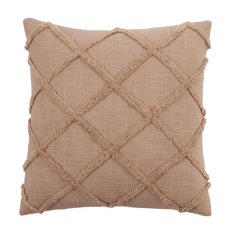 Saro Iero Collection Cotton Throw Pillow
