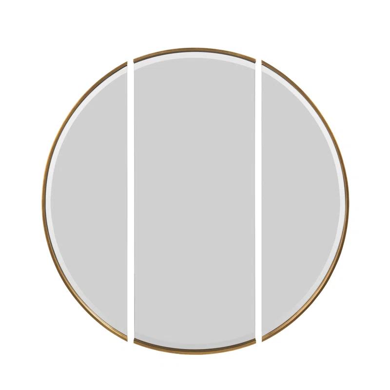 John-Richard Tarski Metal Flat Wall Mirror