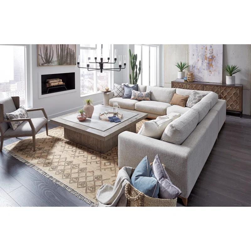 Edin Rectangular Reclaimed Wood Coffee Table (60")