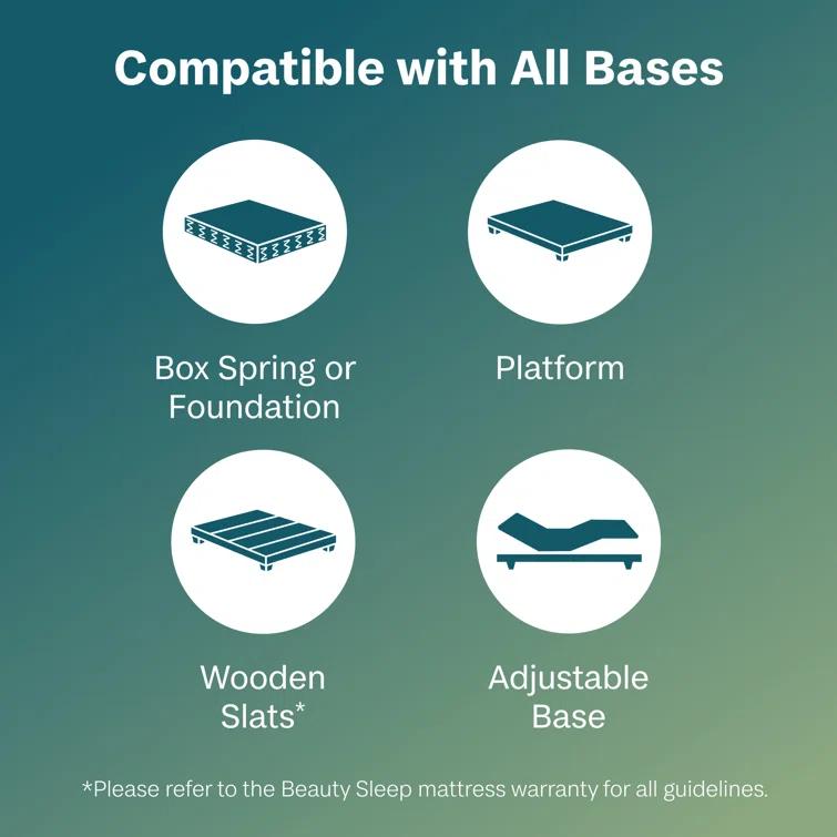 Beautyrest Slumberscape Medium Hybrid Smooth Top 11.5" Mattress