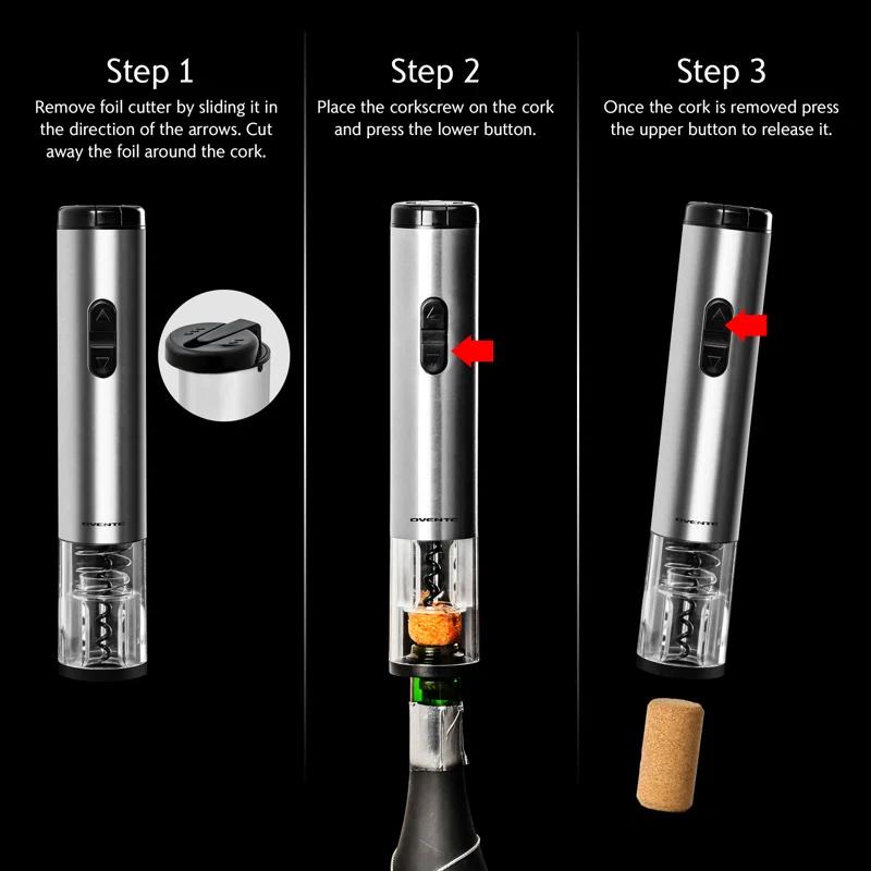 Ovente Electric Wine Opener