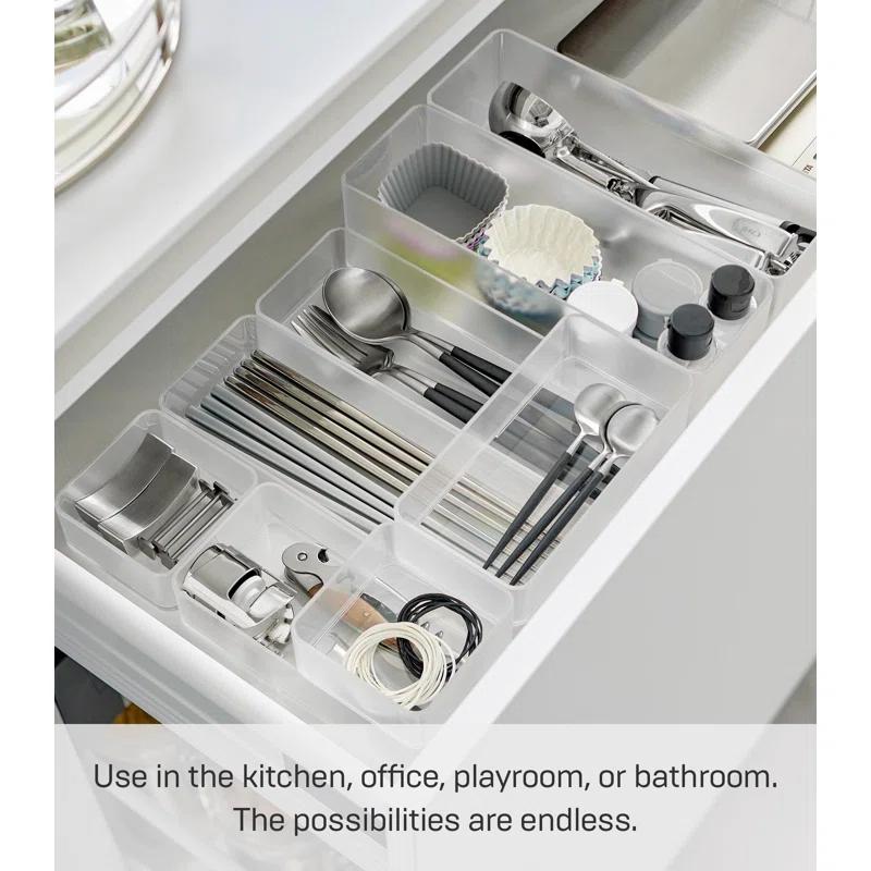 Yamazaki Home Yamazaki Home Stackable Organizers [Set Of 2] - Four Sizes, Large