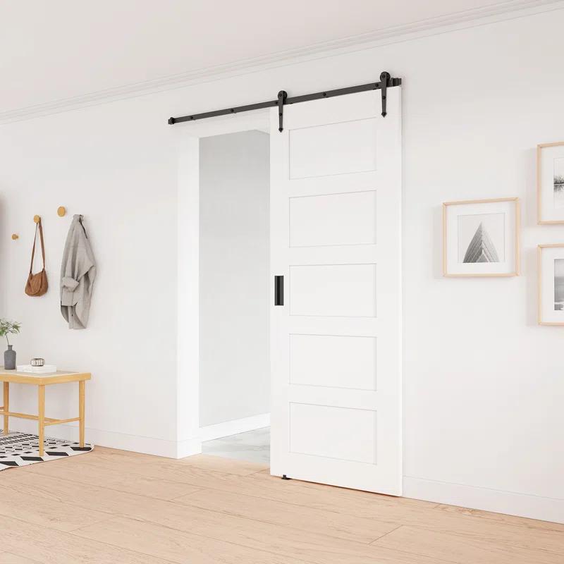 Lazio Sliding Standard Single Barn Door Hardware Kit
