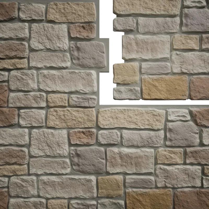 Ekena Millwork EverStone Cobblestone Faux Stone Panel