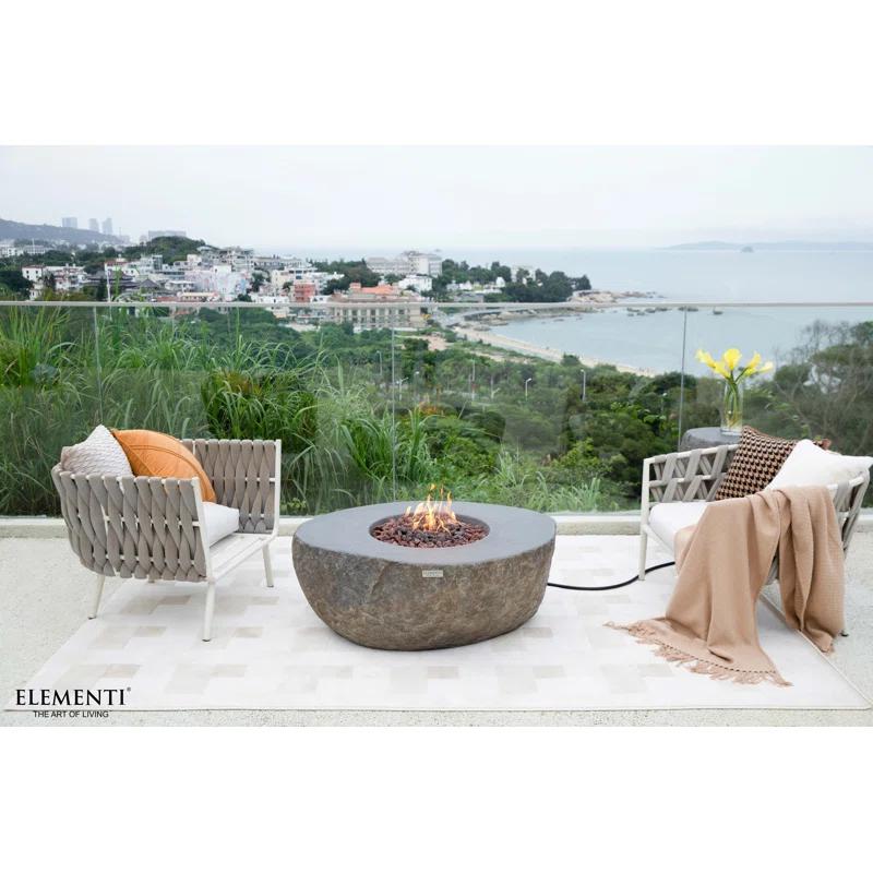 Elementi Elementi Boulder Fire Pit Table