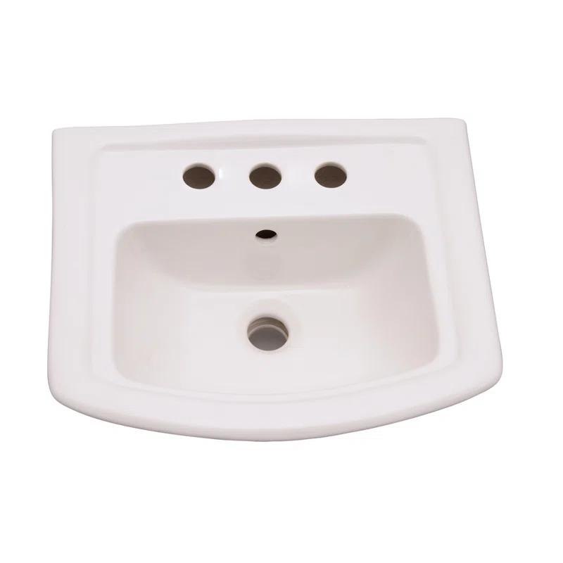 Barclay 3-498WH Washington Pedestal Lavatory