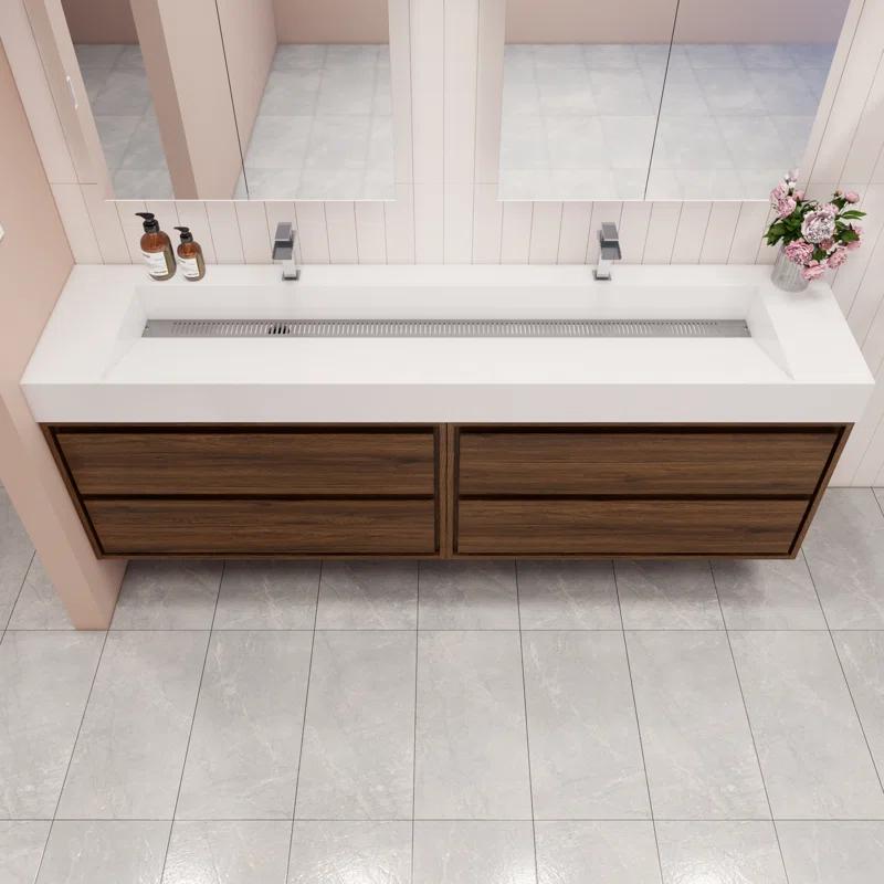 Better Vanity Victoria 84''Bathroom Vanity Base