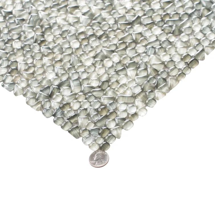 Glass Pebbles Mosaic Wall & Floor Tile