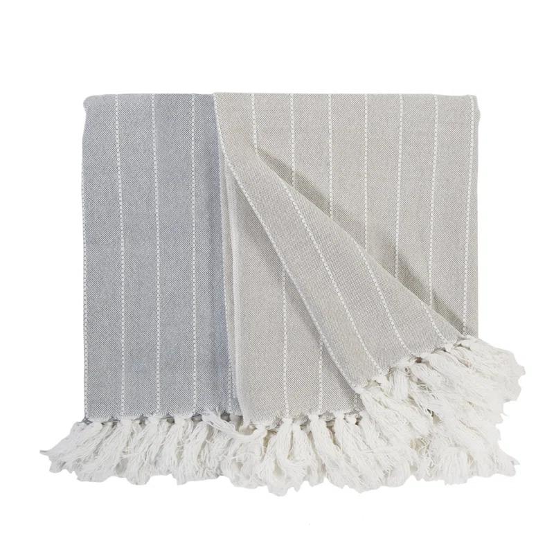 Pom Pom At Home Henley Handmade Throw Blanket