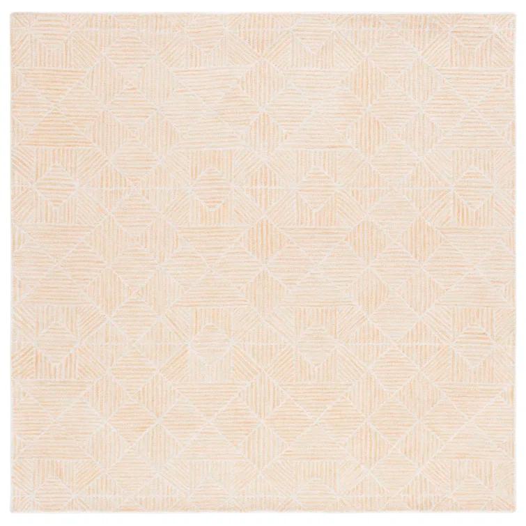 Foundry Select Hoopeston Hand Tufted 0.8 Wool 0.2 Cotton Geometric Rug