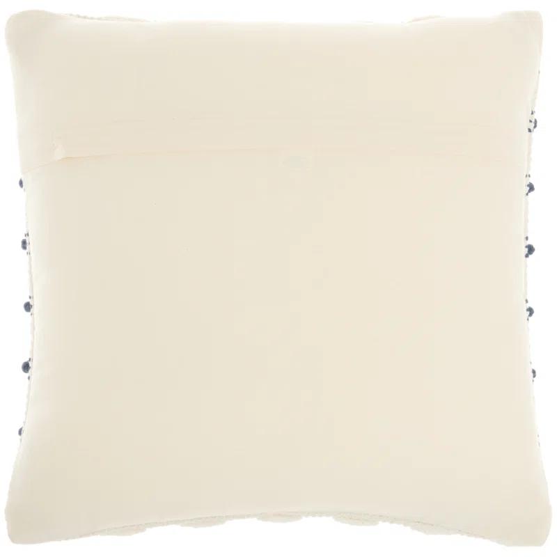 Mina Victory Striped Cotton, Polyester Throw Pillow