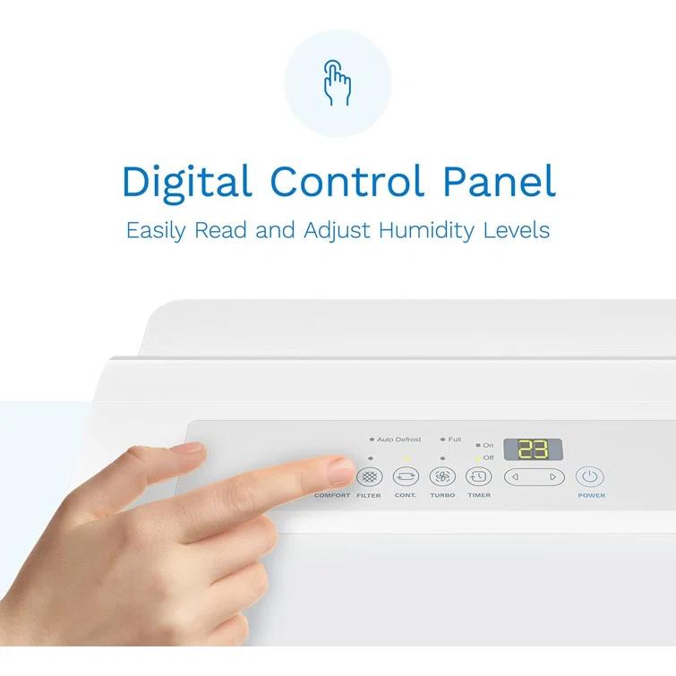 hOmeLabs hOmeLabs 3,000 Sq. Ft Energy Star Dehumidifier for Large Rooms and Basements