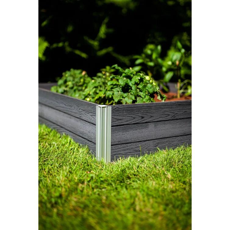 Vita Urbana 4 ft x 4 ft Vinyl Raised Garden Bed