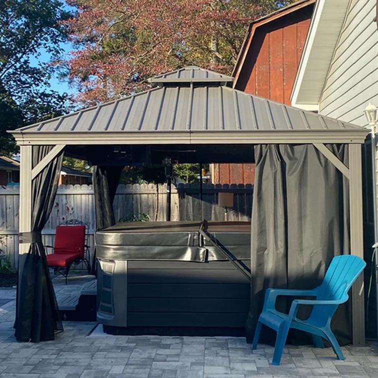 Purple Leaf Purple Leaf Aluminum Patio Gazebo