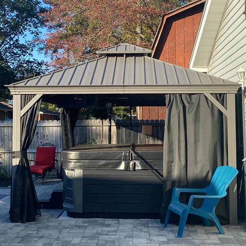 Purple Leaf Purple Leaf Aluminum Patio Gazebo