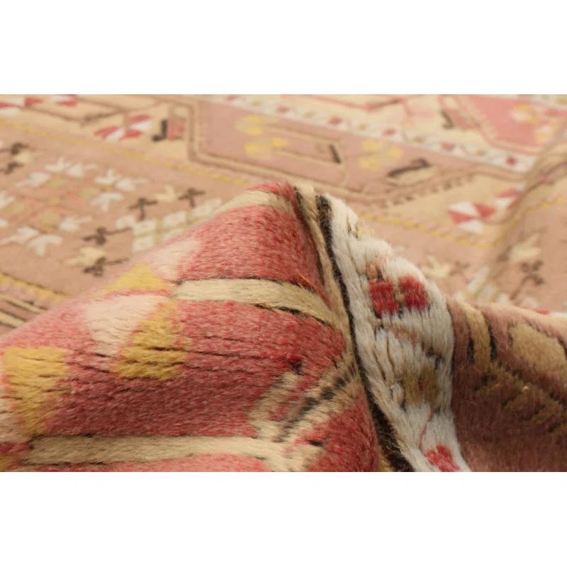 Isabelline One of kind Hand-Knotted Andelz Copper Rug 4'0" x 6'6"
