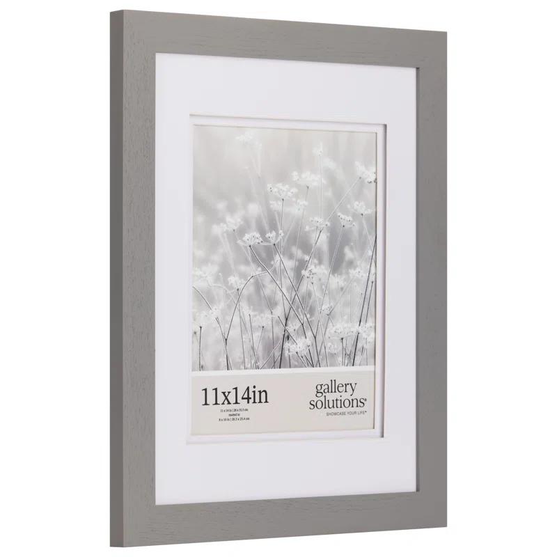 Gallery Solutions Wall Mount Double Airfloat Mat Picture Frame