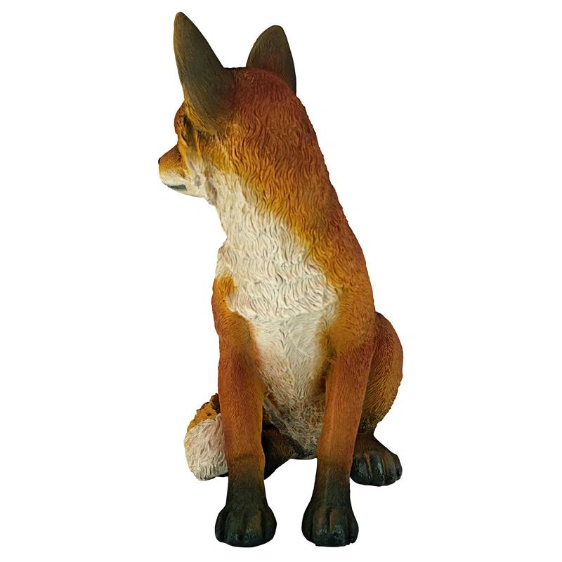 Design Toscano Woodie, the Woodland Fox Garden Statue