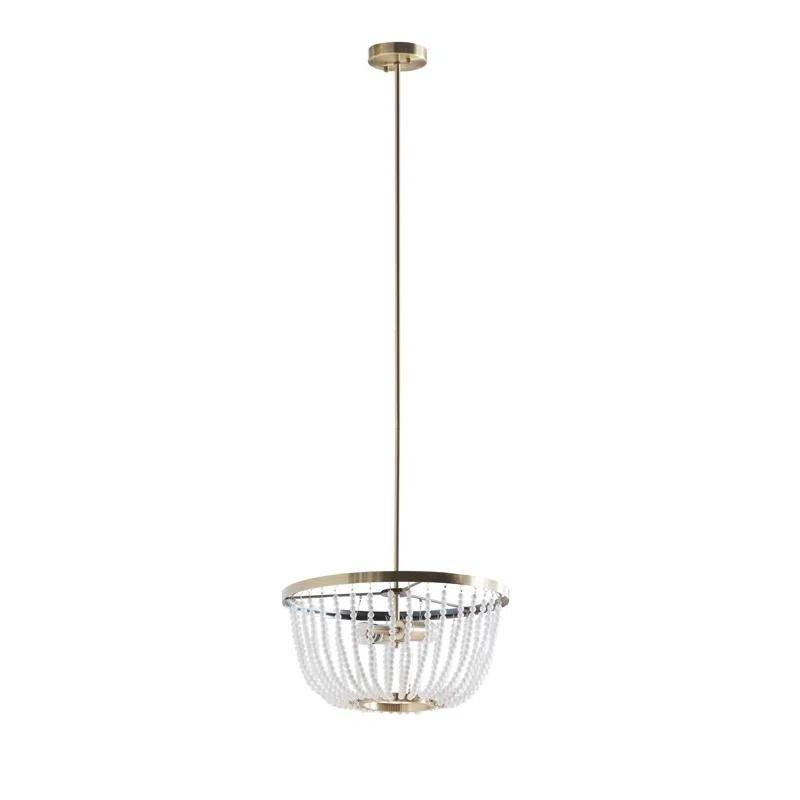 Hampton Hill Melrose 2-Light Beaded Chandelier