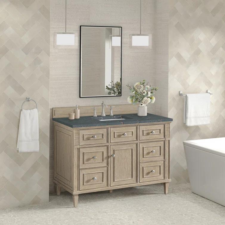 James Martin Vanities Lorelai 48'' Single Bathroom Vanity with Top