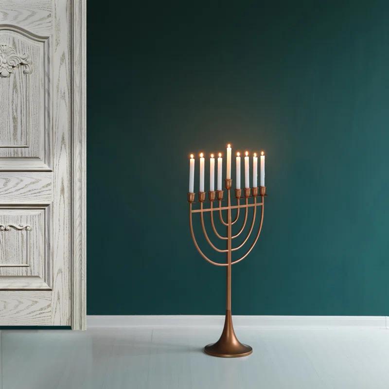 Vintiquewise Metal Menorah
