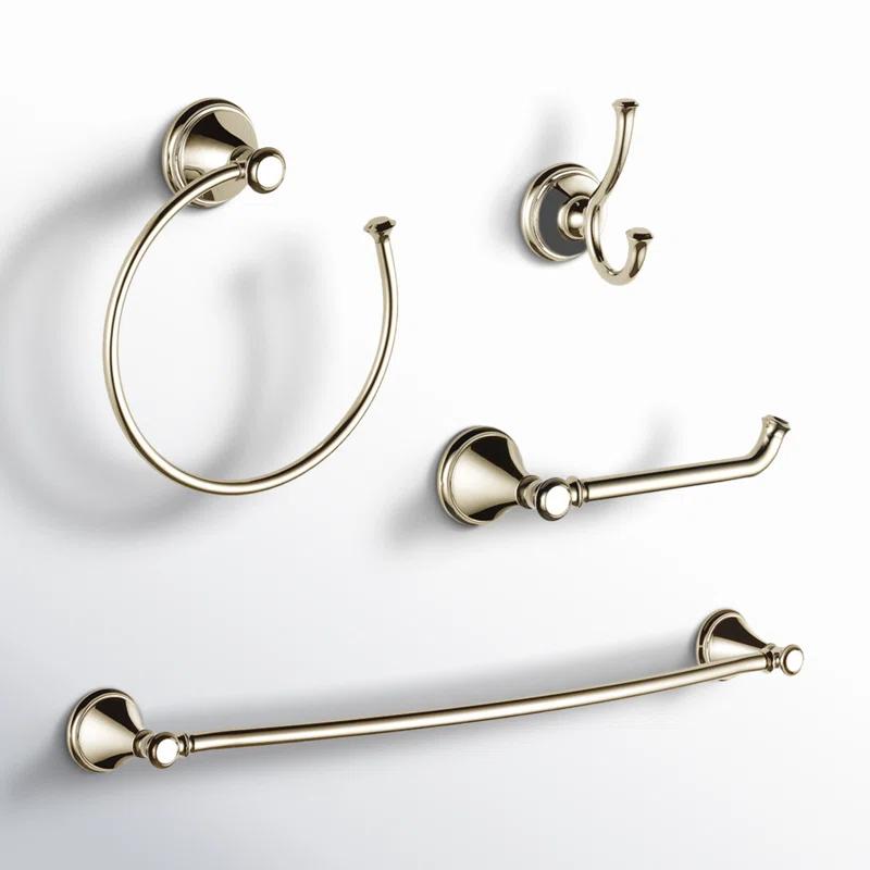Cassidy Delta 4 Piece Bathroom Hardware Set