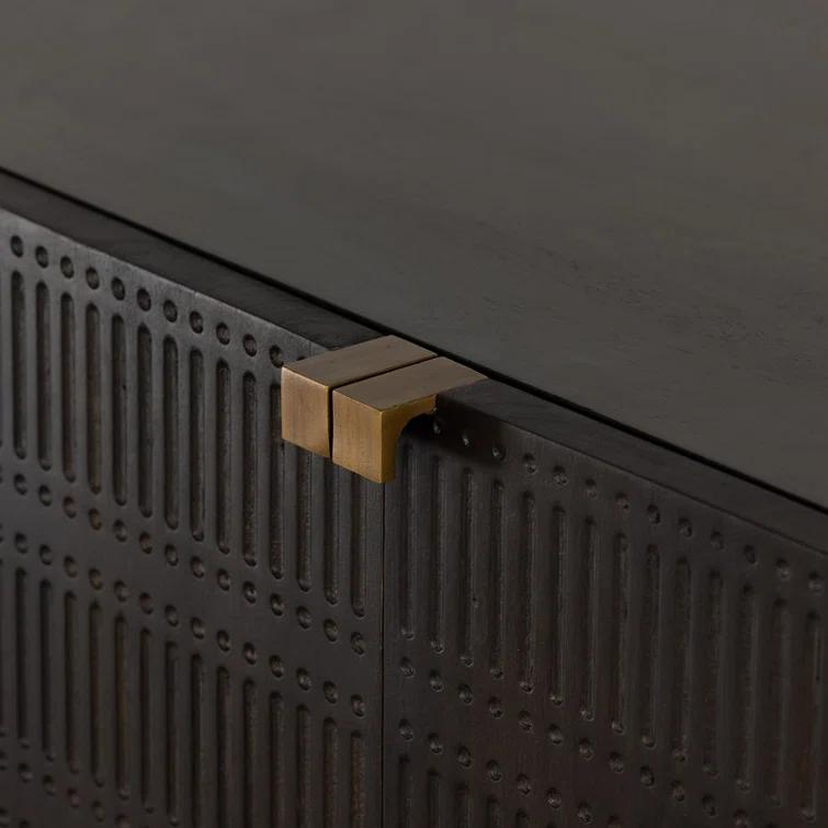 Taro 40'' Solid Wood Bar Cabinet