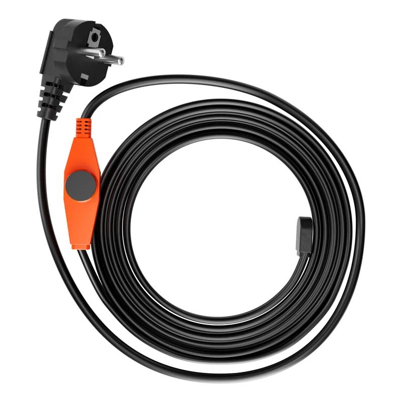 VEVOR Pipe Heating Cable 24FT 7W/FT Heat Tape for Pipes with Built-in Thermostat