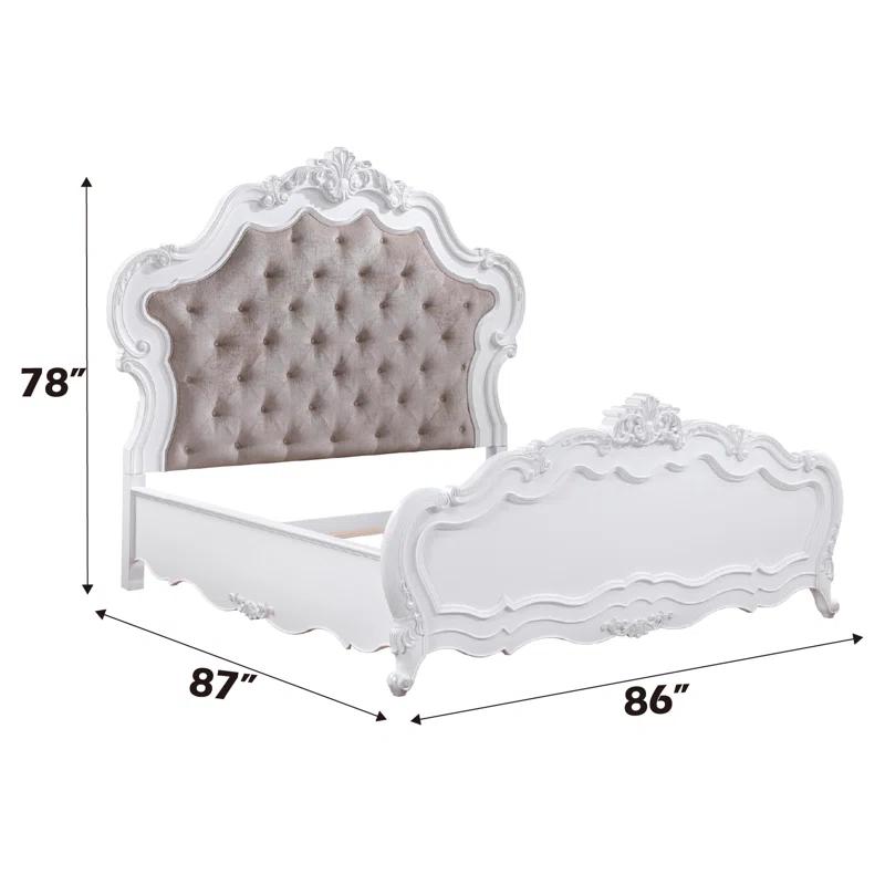 ACME Furniture Latisha Eastern King Bed in White