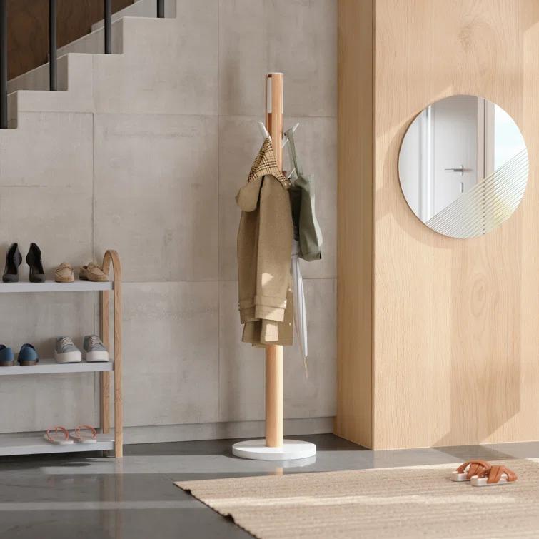 9 - Hook Freestanding Coat Rack