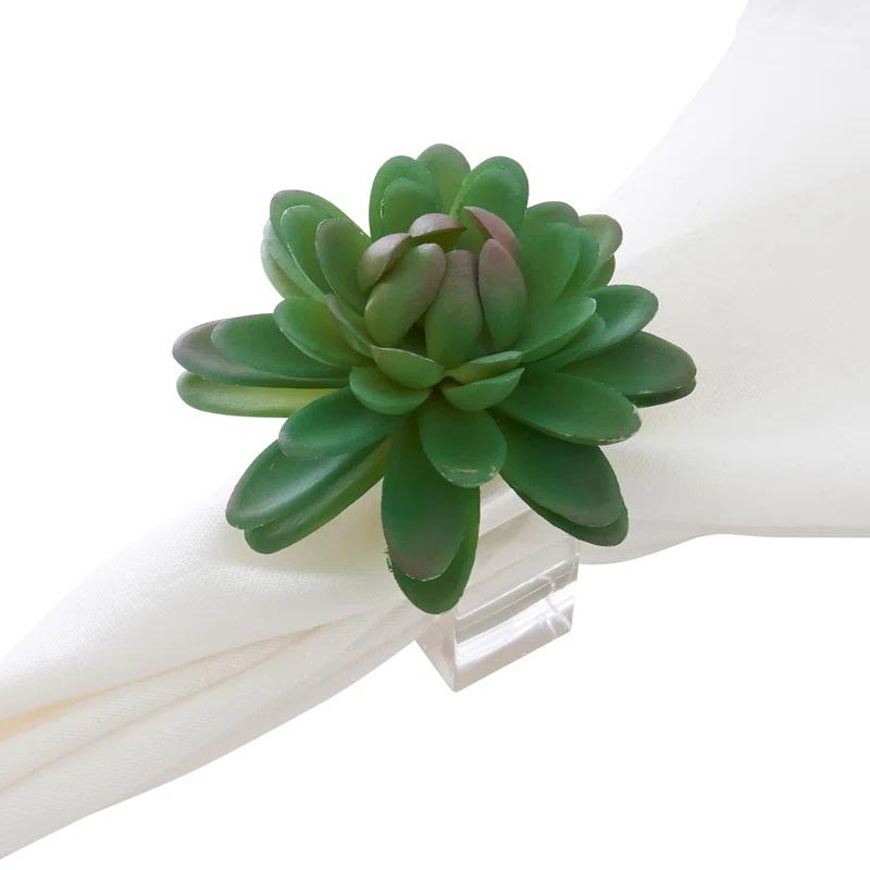 Saro Napkin Ring Collection Napkin Ring (Set of 4)