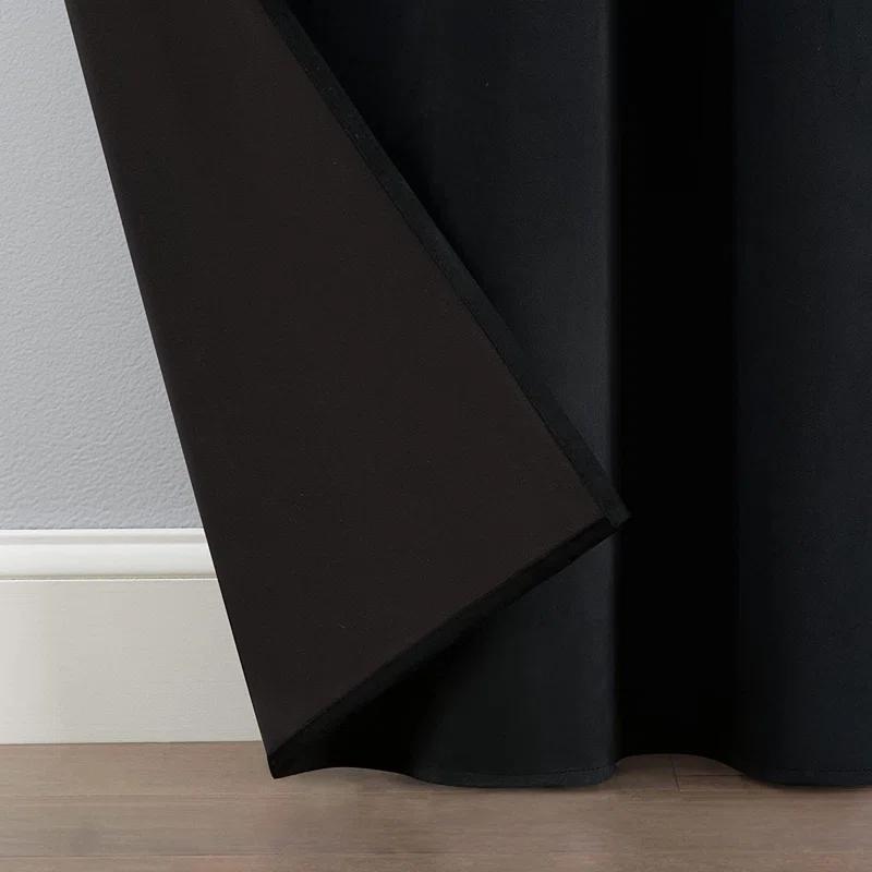 Polyester Room Darkening Curtain Pair