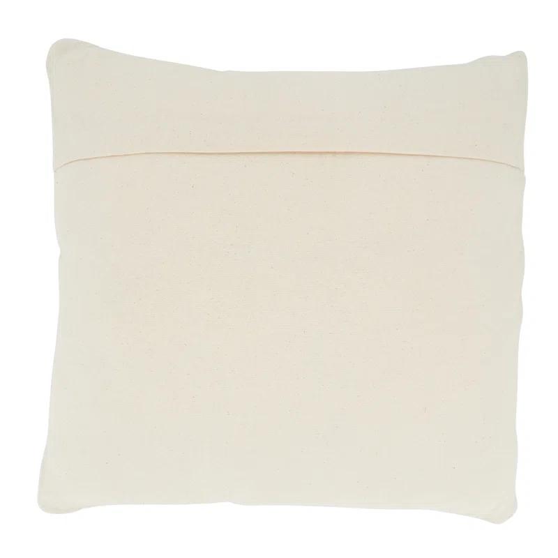 Saro Kema Square Cotton Pillow Cover | Wayfair