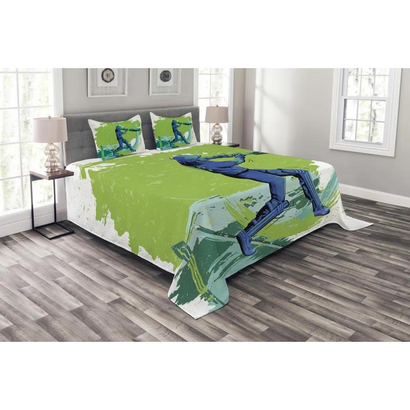 Ambesonne Modern & Contemporary Coverlet Set
