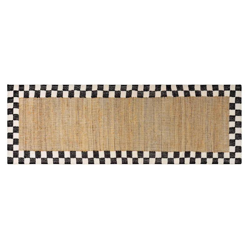 MacKenzie-Childs Check Jute Rug