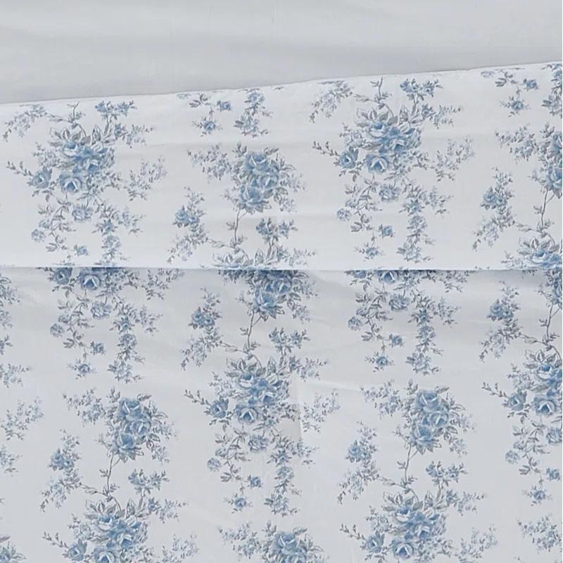 The Farmhouse by Rachel Ashwell Cotton Plain Weave Floral Comforter Set