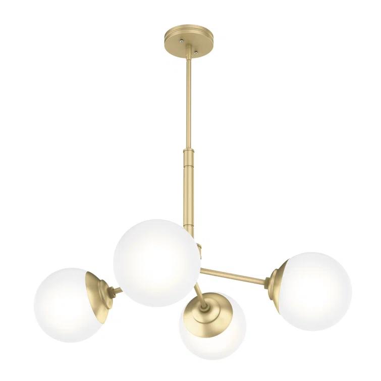 Hunter Fan Hepburn 4 - Light Sputnik Sphere Chandelier