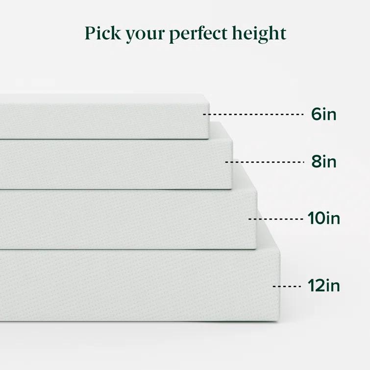 Nestl Nestl Green Tea Cooling Memory Foam Mattress