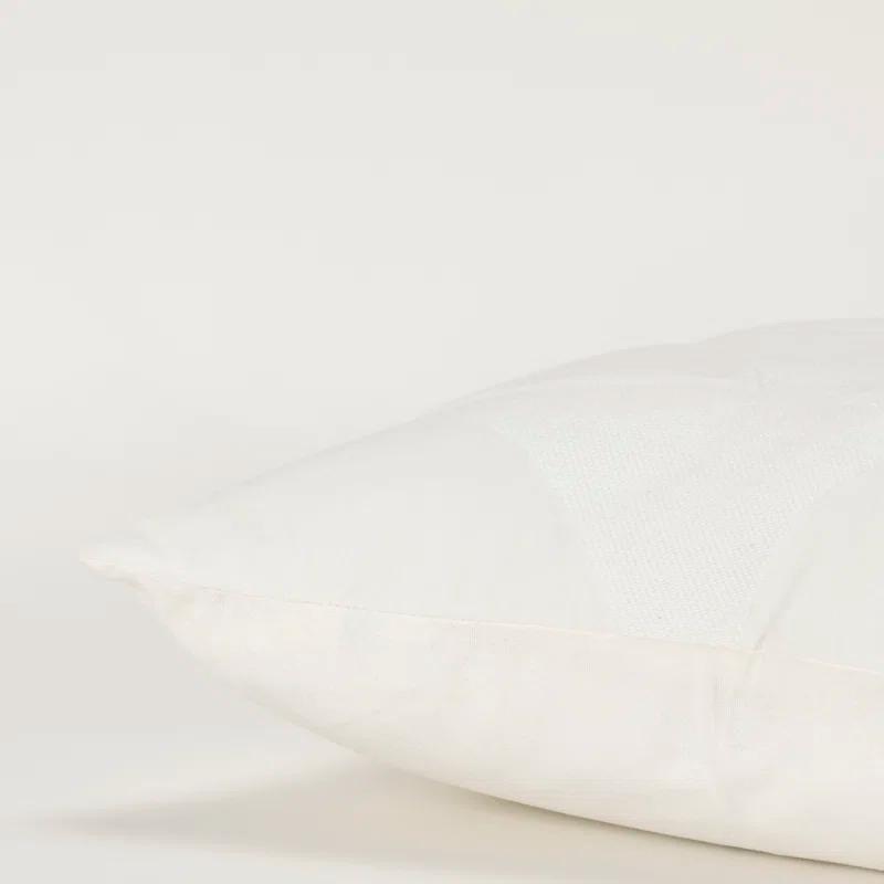 Joshelin Embroidered Cotton Throw Pillow